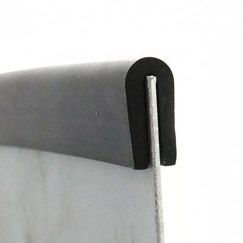 U-Shape Silicone Rubber Sealing Strip 1mm-15mm White U Channel Edging Trim