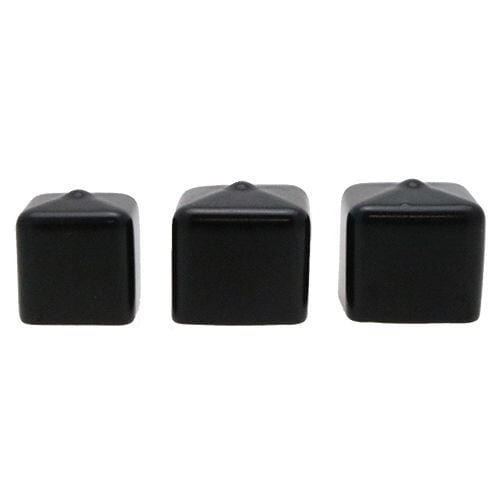 Square vinyl plastic best sale caps